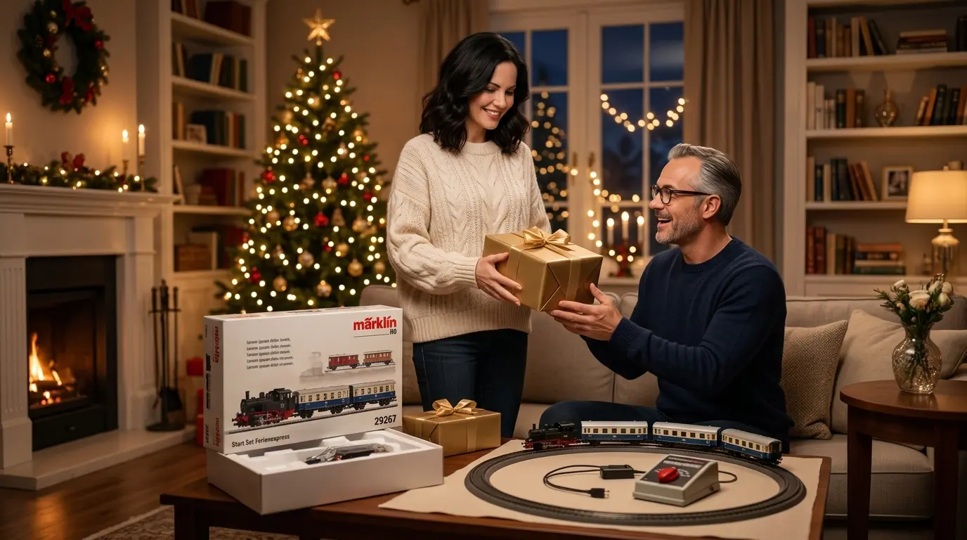 Tippi und Tony an Weihnachten 2014 – der Moment der Geschenkübergabe